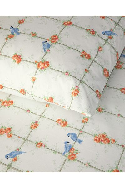 English Home Set cuvertură de pilota unică Green Mystery Birds