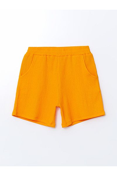 LC Waikiki Szorty dziewczęce Lcw Kids z elastyczną talią