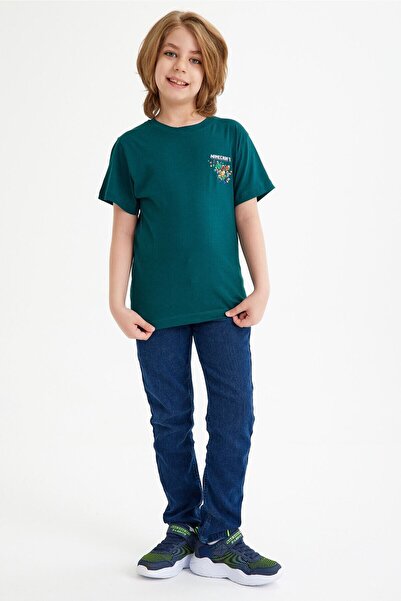 CC STORE Παιδικό μπλουζάκι με στάμπα για ηλικίες 5 - 15 ετών