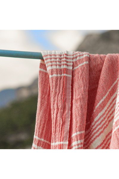 Tasarım Πεστεμάλ από μπαμπού μουσελίνα από οργανικό βαμβάκι HB&Victory 4 στρώσεων - 180x90 cm