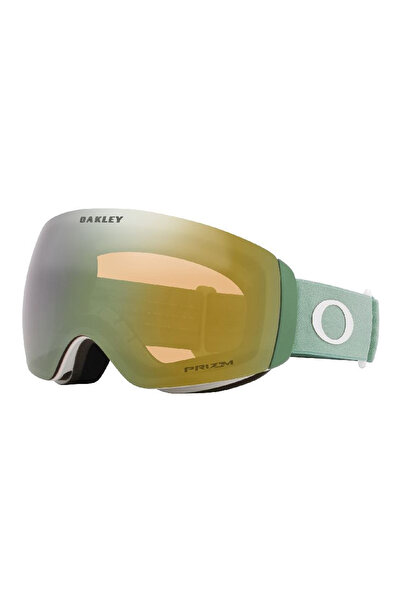 Oakley نظارات واقية للجنسين Flight Deck M أخضر / بريزم سيج ذهبي إيريديوم