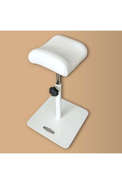 Egekırkan White Hairdresser Pedicure Footrest - Stand with Moving and Head