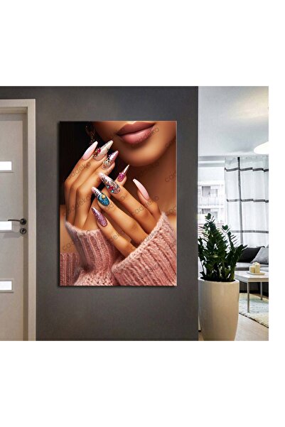 caddeko dkm-trn11 Nail Art Tırnak Süsleme Sanatı Tablo