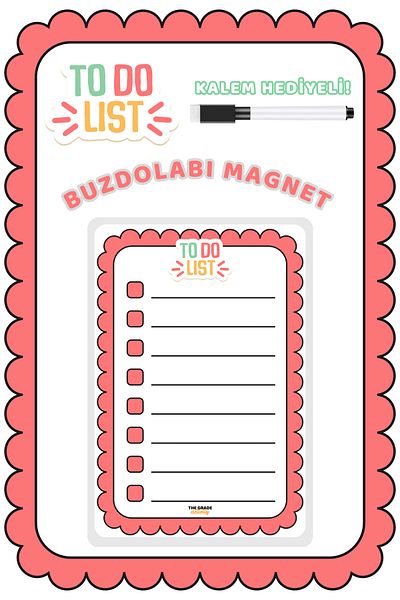 The Grade 21X15 Magnet Summer-Sil Weekly Refrigerator Note Holder