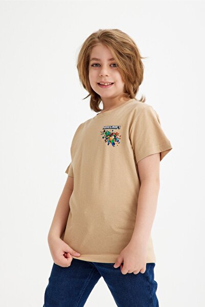 CC STORE Παιδικό T-Shirt Mncrft Printed 5 - 15 ετών