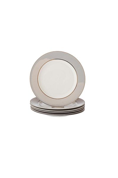 Dania Set of flat plates, 6 pieces, 27 cm