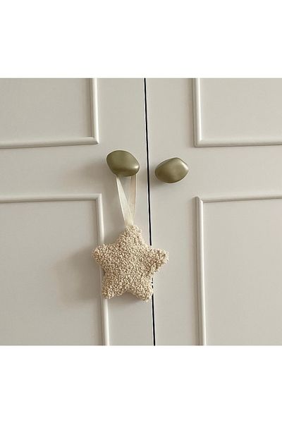 efecco Child Baby Special Design 100% Natural Cotton Rope Punch Double Sided Pacifier Strap