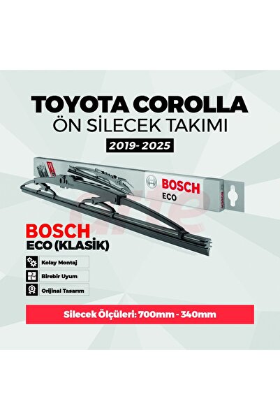 Bosch Toyota Corolla Eco Ön Silecek Takımı 2019-2025