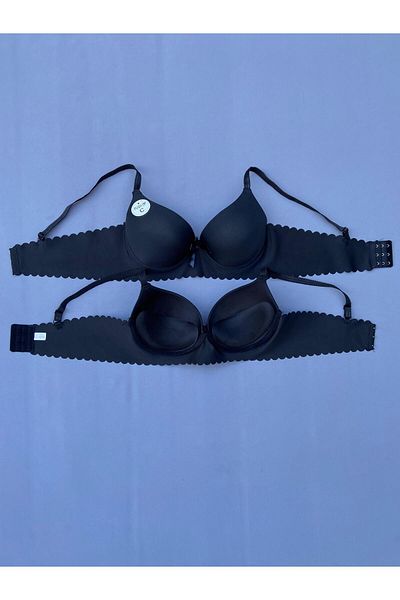 Blizard Μαύρο σουτιέν με κομμένο λέιζερ Push Up Underwire