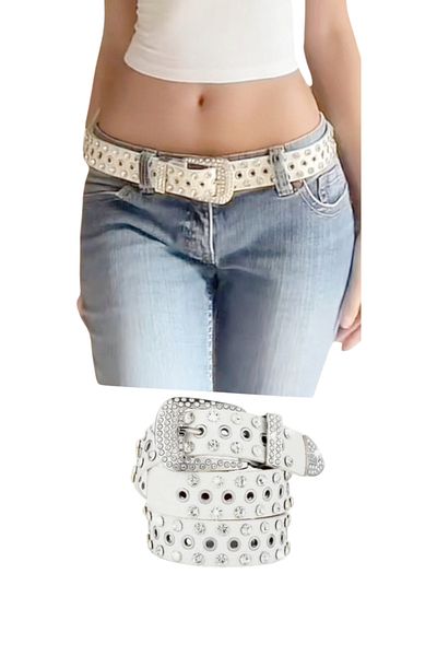targay Full Belt with Shiny Stone Detail