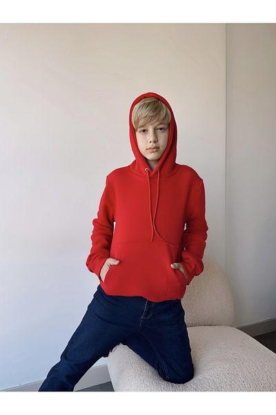 CC STORE Boy's 3 Thread Hooded Sweatshirt Hoodie