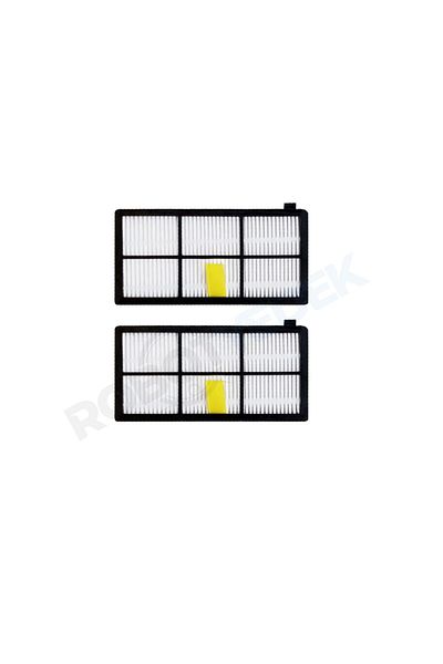 robotyedek Irobot Roomba 805-891 Model Compatible Hepa Filter - 2 Pieces