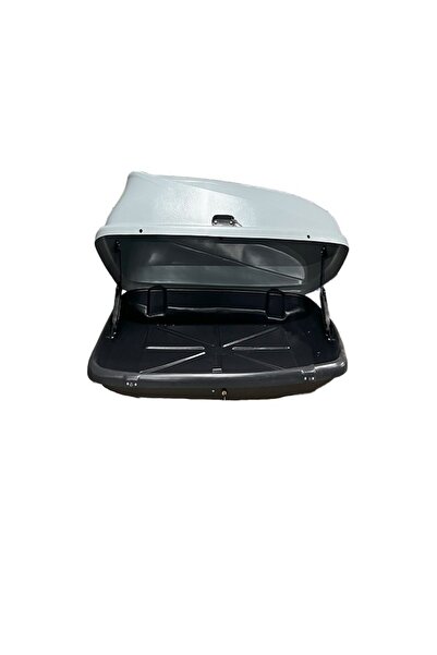 BoostZone Üniversal Araç Üstü Kilitli Port Bagaj 250 Lt Gri