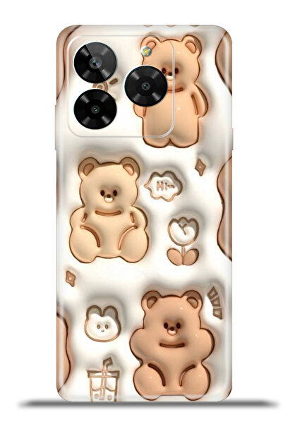 General Mobile Era 50 Uyumlu Kılıf Esnek Silikon Kamera Koruma 4k Desenli Kap...