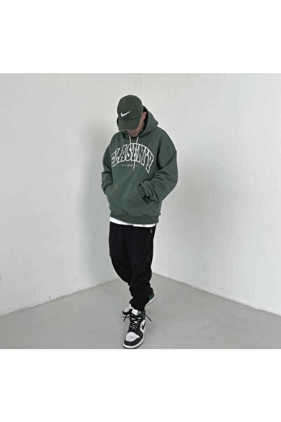 CC STORE Hanorac verde oversize unisex Fla