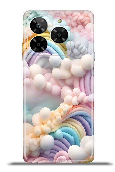 General Mobile Era 30 Uyumlu Kılıf Esnek Silikon Kamera Koruma 4k Desenli Kap...