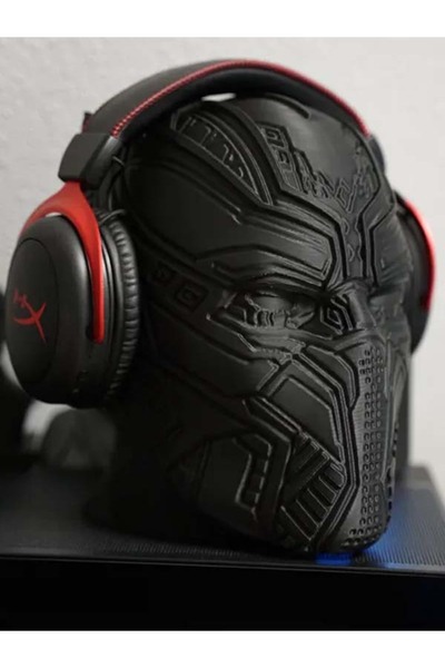 MUAMMO Blackpanther Kulaklık Standı,Özel Tasarım Masaüstü Kulaklık Tutacağı/T...