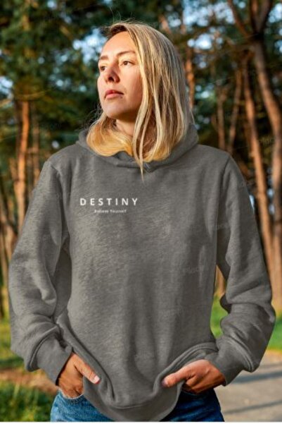 CC STORE Μαύρο φούτερ με στάμπα Destiny Design