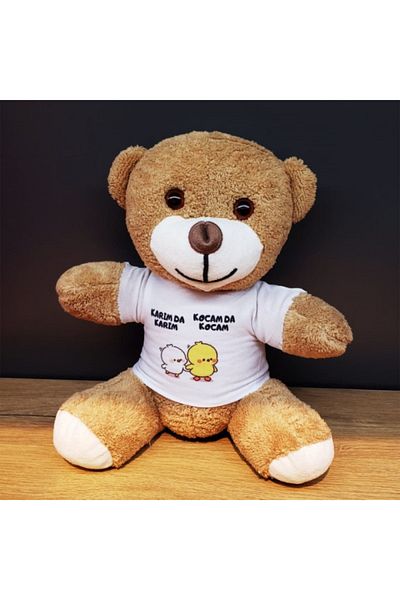 onyyapim Lovers' Day Special My Wife and My Wife and My Wife and My Wife Design Cute Plush Bear