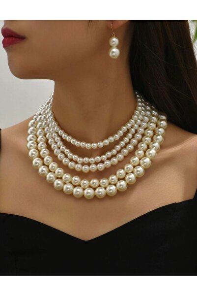 Jovela Cam inci sirali kolye