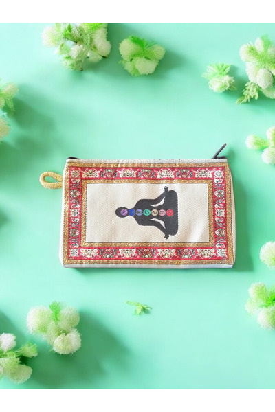 Pirene حقيبة مكياج صغيرة من CHAKRA، حقيبة عملات معدنية، حقيبة طبية