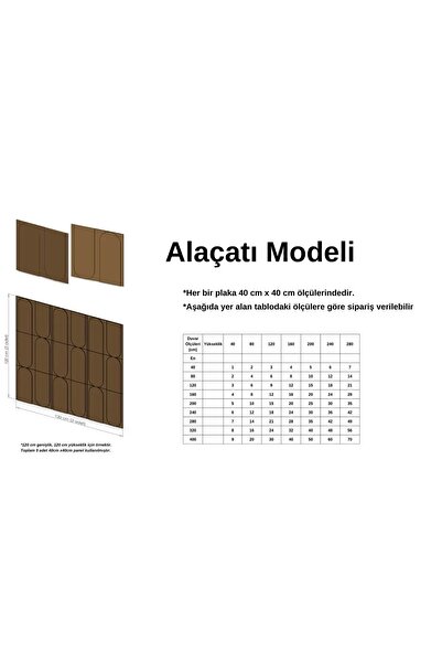 exalted hawk ALAÇATI DUVAR PANELİ (2 ADET) Dekoratif, Duvar Çıtası, Ahşap Duvar Paneli, Boyanabilir, Ham, Mdf