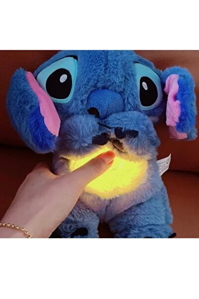 Happystore Lilo stitch  uyku arkadaşı nefes alabilen  müzikli tam fonksiyonlu...