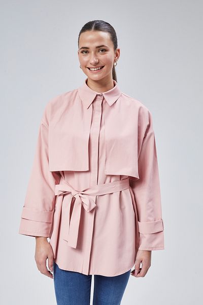 lurex moda Belted Shirt with Robe
