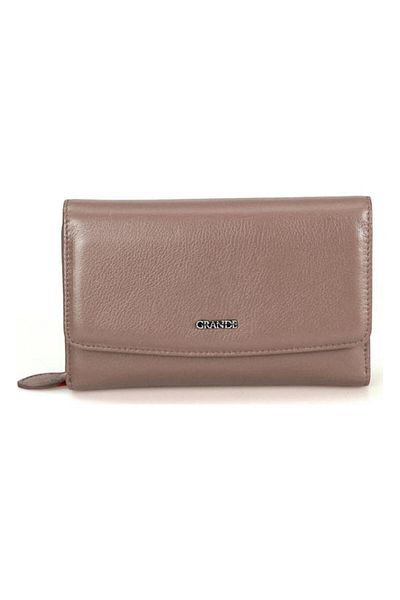 Grande Genuine Leather Women's Wallet Dusty Rose 2725