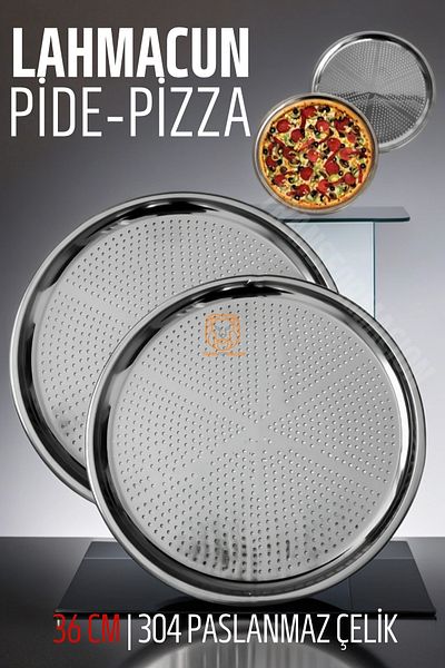 Transformacion 36 cm 2-Piece Lahmacun Pizza Baking Tray