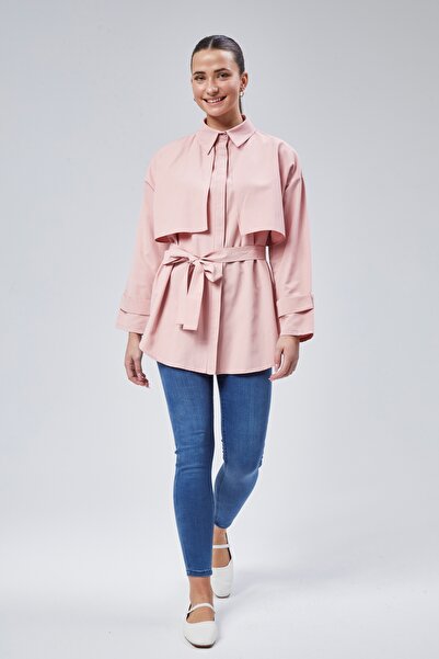 lurex moda Belted Shirt with Robe