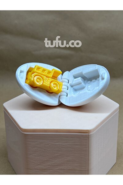 tufu.co Süpriz Yumurta Oyuncak - Hediye Oyuncak - Süpriz İş Makinası Oyuncak