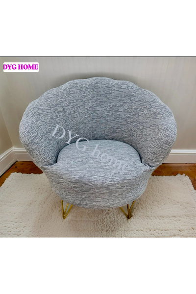 dyg home Husa de canapea Daisy, fotoliu oval pentru canapea