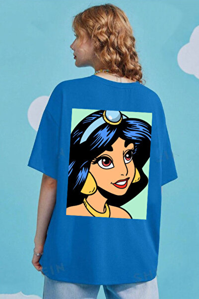 Wish BF Portretul Jasmine cu imprimeu supradimensionat tricou