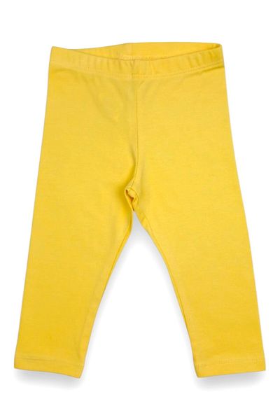 Via Girls Baby Girl Seasonal Basic Leggings Patternless Lycra Single Jersey |   9-24 Months Children's Clothing