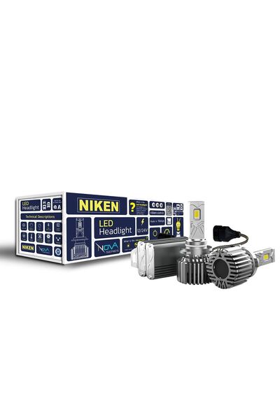 Niken 9005 Hb3 Led Xenon Far Ampulü Seti Nova 24.000 Lümen