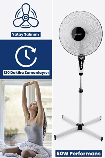 GOLDMASTER Gm-7927 Ferah Ayaklı Vantilatör