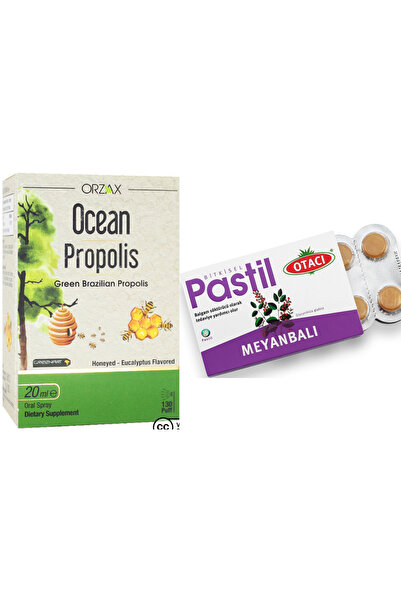Ocean Propolis Sprey 20 ml + Otacı Meyan Balı Boğaz Pastili16'lı Avantaj Paketi