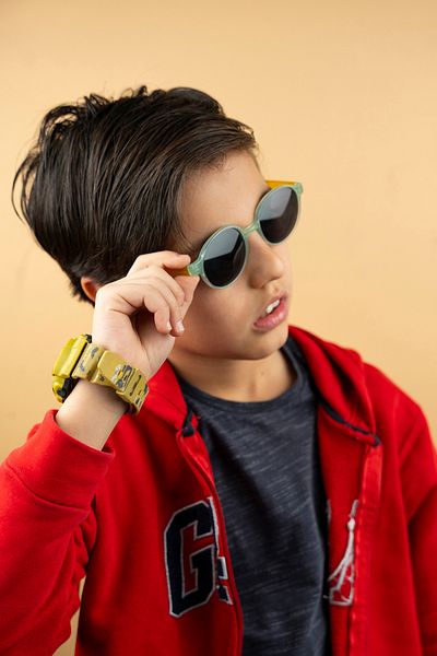 Focus On Polarized Kids Sunglasses |   Green Yellow |   5-10 Years |   Light Flexible