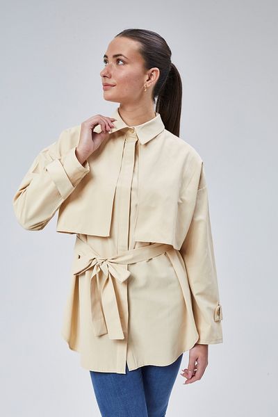 lurex moda Belted Shirt with Robe