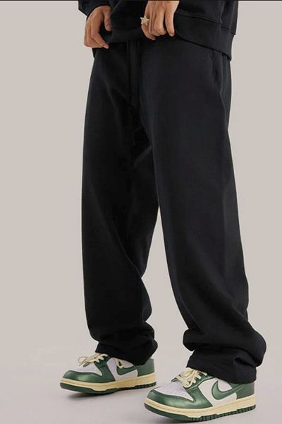 BSBSPOR Ανδρική και γυναικεία φόρμα Unisex 6 Loose Cut Γκρι / Μαύρο Καλοκαιρινό Καπνιστή