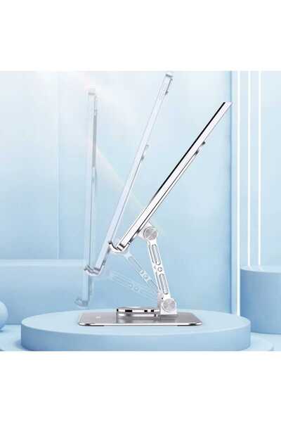 Asfal Συμβατό με μέταλλο έως και 14 ίντσες 360 ° Περιστρεφόμενη αναδιπλούμενη βάση τηλεφώνου, υπολογιστή και tablet