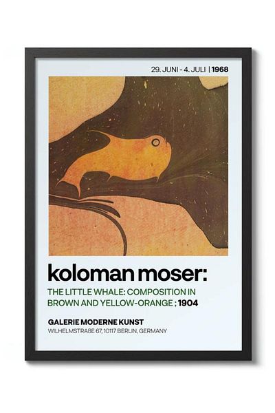 Taranist Poster - Koloman Moser Poster