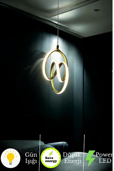 neeko Emily Modern Pendant Lamp Power Led Chandelier Daylight - Tumbled Case