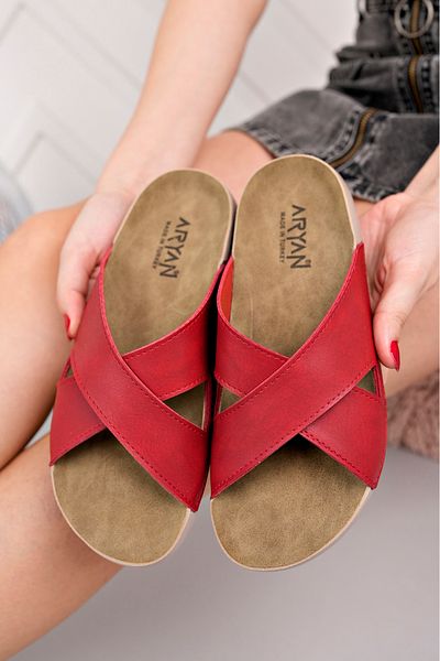 POLOMİA Isabella Women - Cross Anatomical Flexible Soft Light Καθημερινά Σανδάλια Παντόφλες