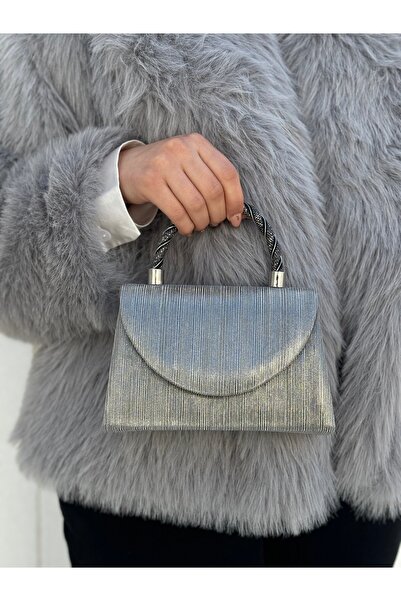 Sh Poly GEANTĂ DE MÂNĂ TĂIATĂ LA LASER PLATINUM