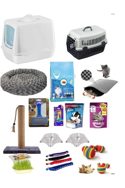 yalıpet Kedi Başlangıç Paketi 14 Parça