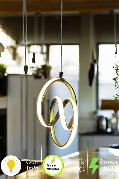 neeko Emily Modern Pendant Lamp Power Led Chandelier Daylight - Tumbled Case
