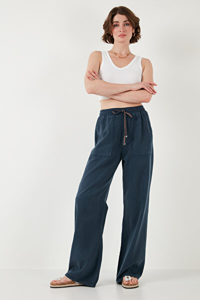 Lela Relaxed Fit High Waist Wide Leg Pants Pants 668Yp5040