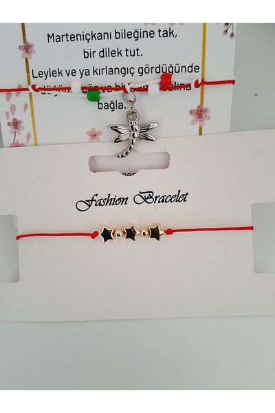 Minnoş Dükkan Martenitsa Gift Bracelet in Martenitsa